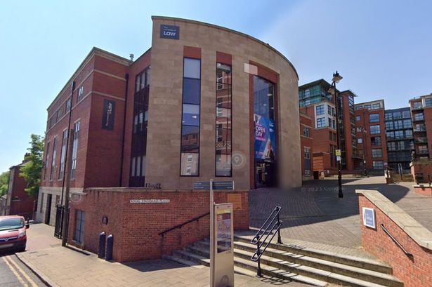 The University of Law building in Nottingham