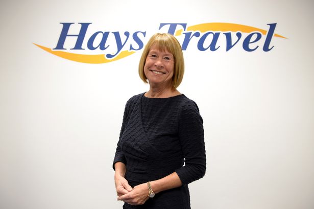 Hays Travel chair and owner, Dame Irene Hays.