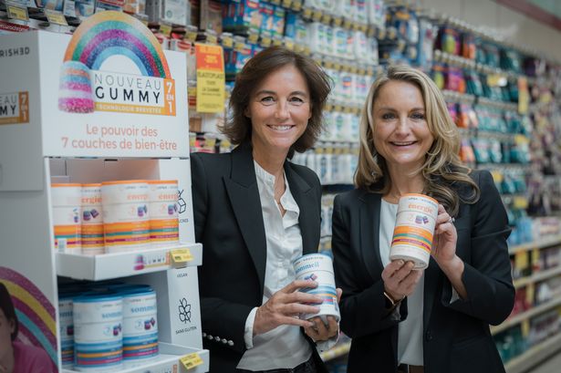 UPSA chief executive Isabelle Van Rycke (left) with Rem3dy Health founder Melissa Snover