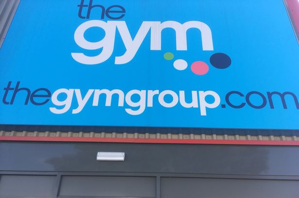 A Gym Group sign